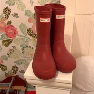 Gently Used Hunter Boots